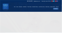 Desktop Screenshot of matacourses.com